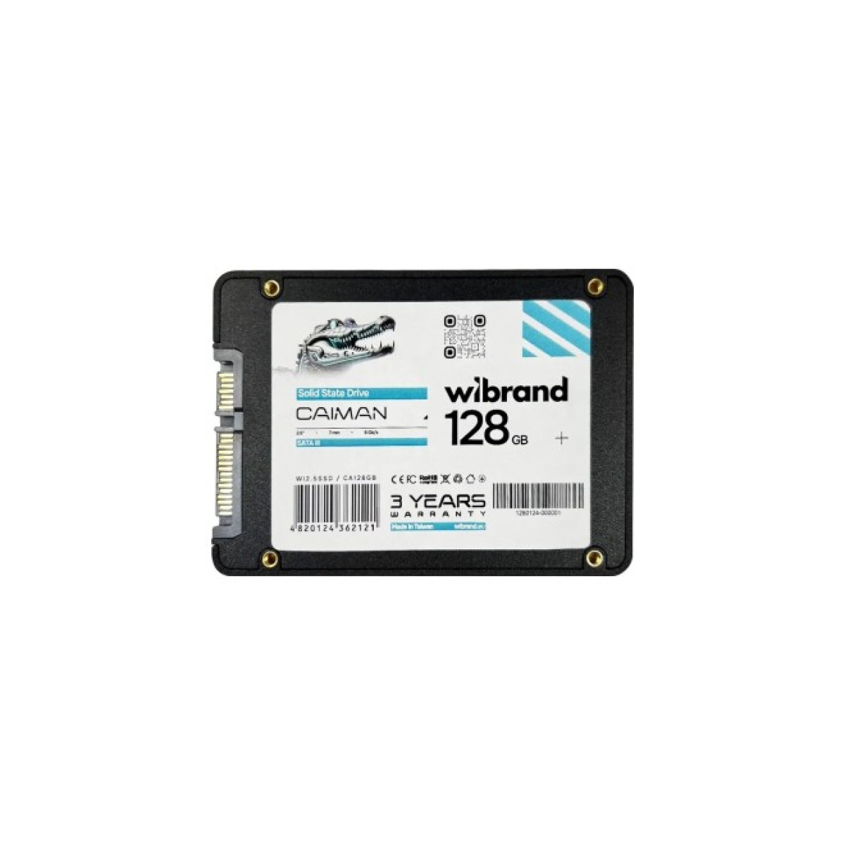 Накопичувач SSD 2.5" 128GB Caiman Wibrand (WI2.5SSD/CA128GB) 98_98.jpg - фото 3