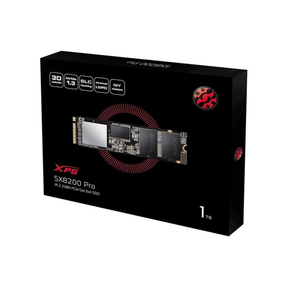 Накопичувач SSD M.2 2280 1TB ADATA (ASX8200PNP-1TT-C) 98_98.jpg - фото 2