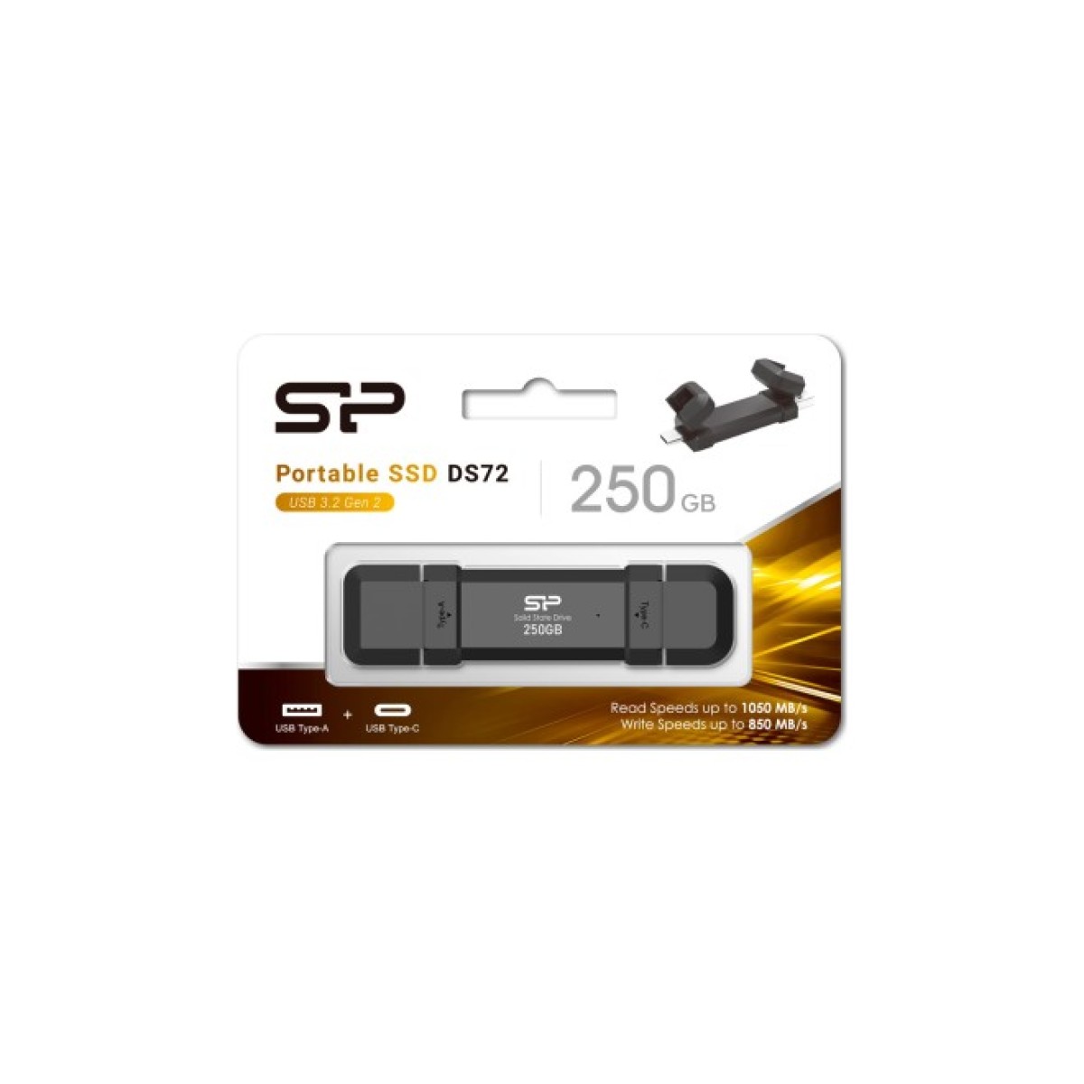 Накопичувач SSD USB 3.2 250GB DS72 Silicon Power (SP250GBUC3S72V1K) 98_98.jpg - фото 4