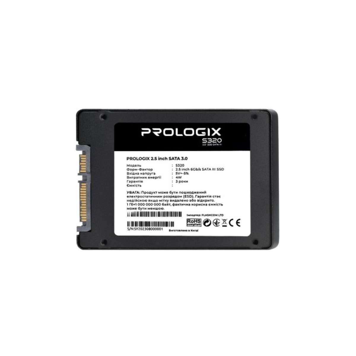 Накопичувач SSD 2.5" 120GB Prologix (PRO120GS320) 98_98.jpg - фото 5