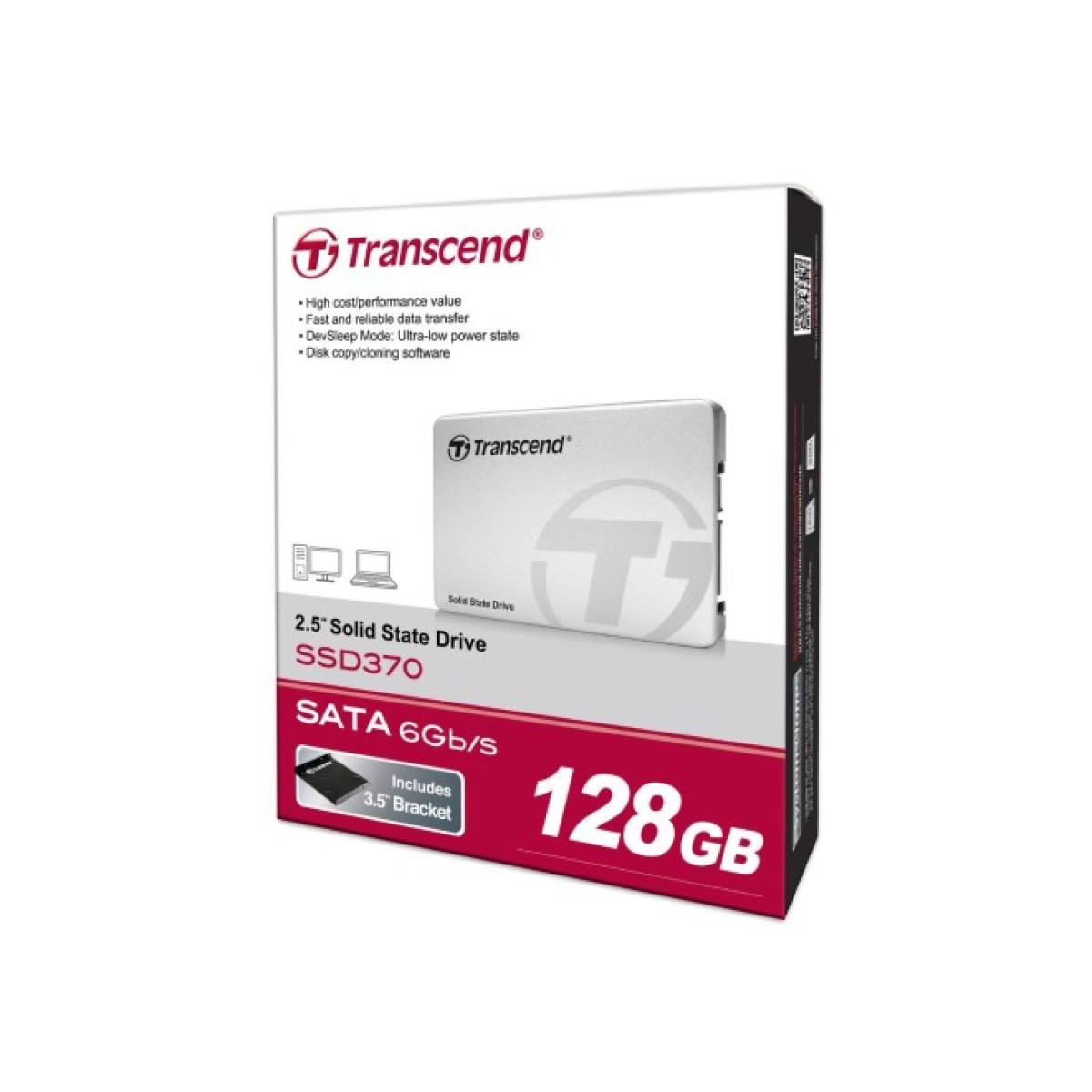 Накопичувач SSD 2.5" 128GB Transcend (TS128GSSD370S) 98_98.jpg - фото 5