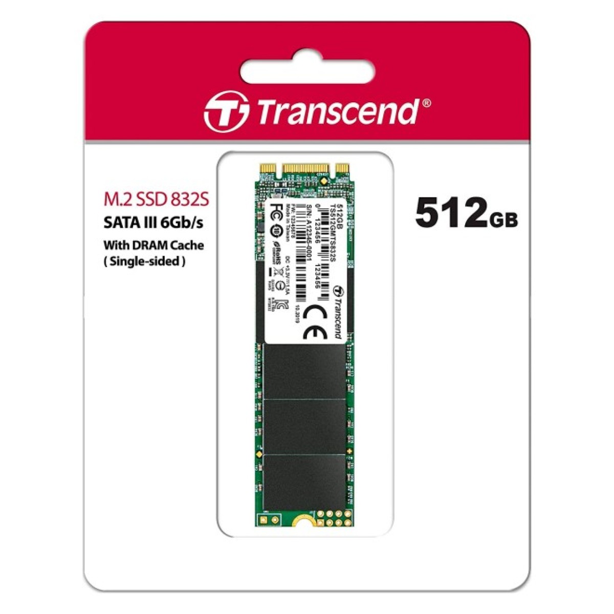 Накопитель SSD M.2 2280 512GB Transcend (TS512GMTS832S) 98_98.jpg - фото 2