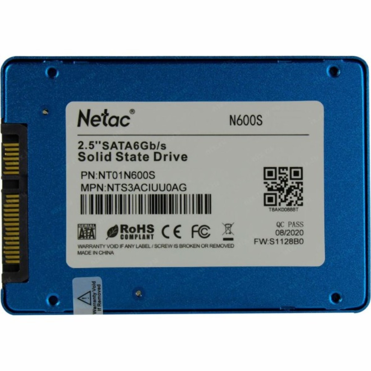 Накопитель SSD 2.5" 128GB Netac (NT01N600S-128G-S3X) 98_98.jpg - фото 5