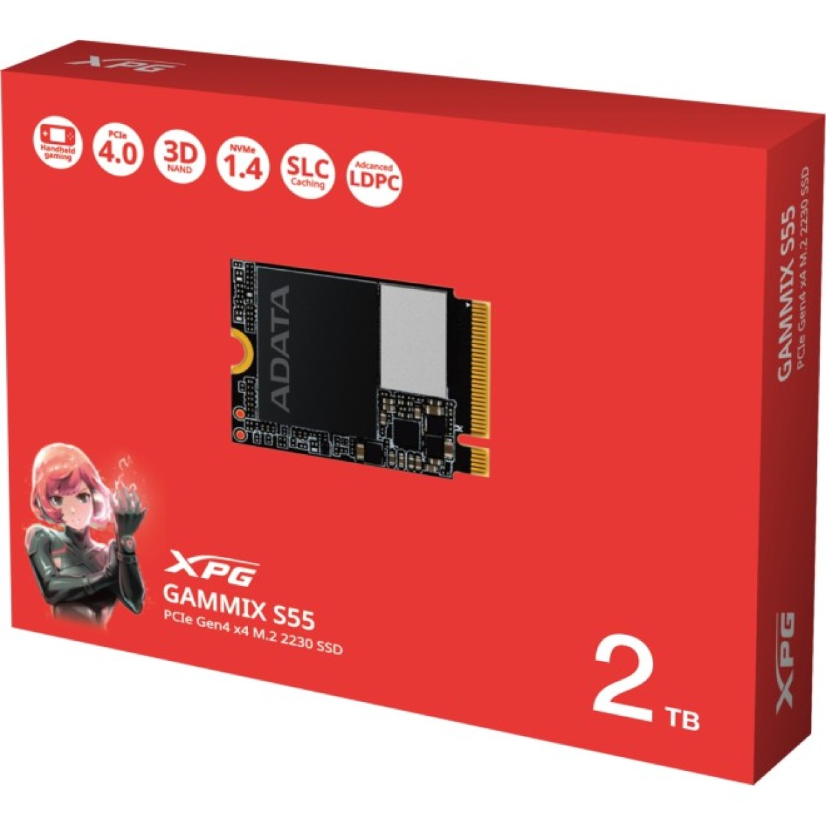 Накопичувач SSD M.2 2230 2TB GAMMIX S55 ADATA (SGAMMIXS55-2T-C) 98_98.jpg - фото 4