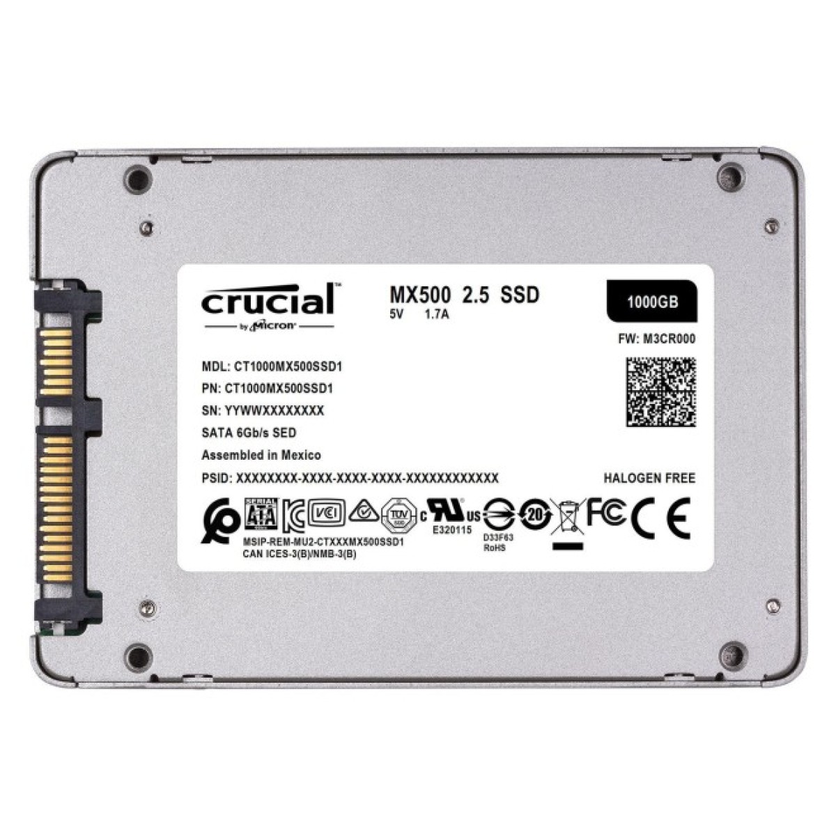 Накопичувач SSD 2.5" 1TB Micron (CT1000MX500SSD1) 98_98.jpg - фото 3