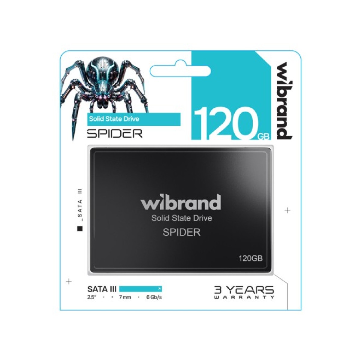 Накопичувач SSD 2.5" 120GB Spider Wibrand (WI2.5SSD/SP120GBST) 98_98.jpg - фото 2