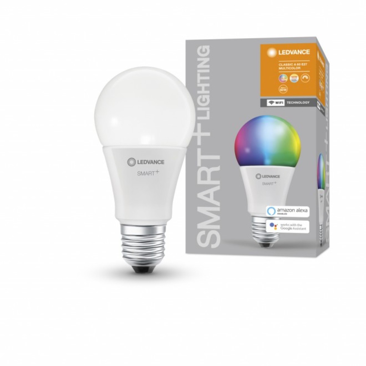 Умная лампочка Osram LEDSMART+ WiFi A60 9W (806Lm) 2700-6500K + RGB E27 (4058075485396) 98_98.jpg - фото 2