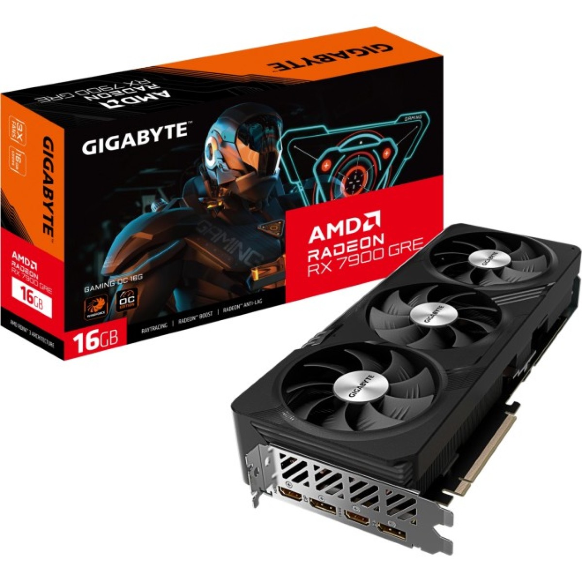 Відеокарта GIGABYTE Radeon RX 7900 16Gb GRE GAMING OC (GV-R79GREGAMING OC-16GD) 98_98.jpg - фото 3