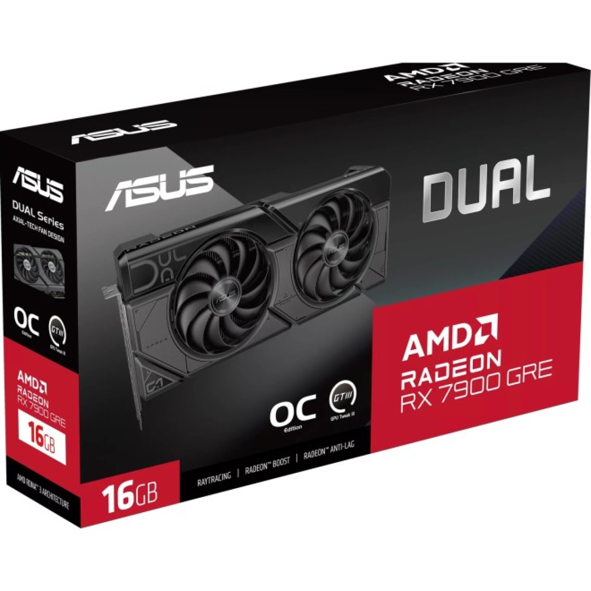 Видеокарта ASUS Radeon RX 7900 16Gb GRE DUAL OC (DUAL-RX7900GRE-O16G) 98_98.jpg - фото 4