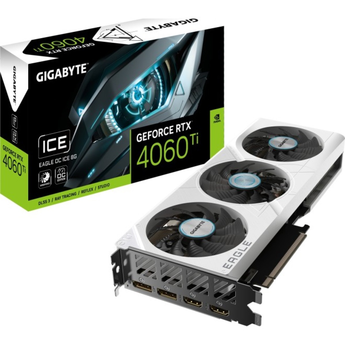 Видеокарта GIGABYTE GeForce RTX4060Ti 8Gb EAGLE OC ICE (GV-N406TEAGLEOC ICE-8GD) 98_98.jpg - фото 5