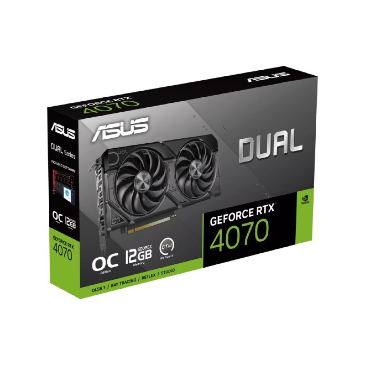 Видеокарта ASUS GeForce RTX4070 12Gb DUAL OC EVO (DUAL-RTX4070-O12G-EVO) 98_98.jpg - фото 2