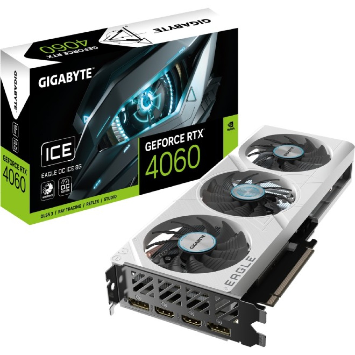 Відеокарта GIGABYTE GeForce RTX4060 8Gb EAGLE OC ICE (GV-N4060EAGLEOC ICE-8GD) 98_98.jpg - фото 8