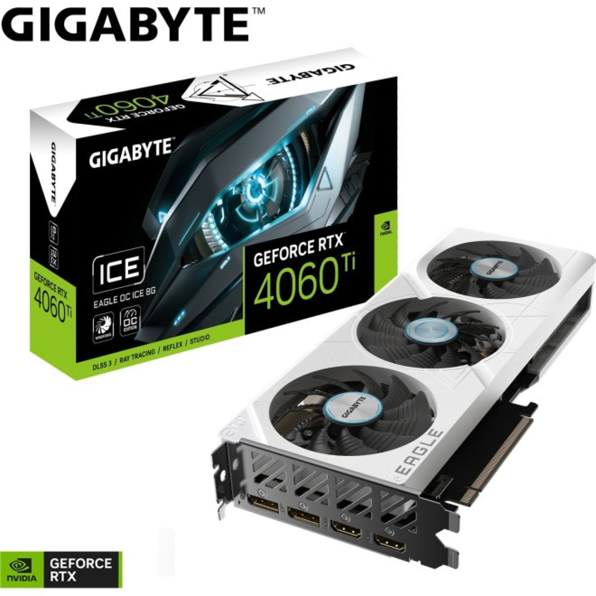 Видеокарта GIGABYTE GeForce RTX4060Ti 8Gb EAGLE OC ICE (GV-N406TEAGLEOC ICE-8GD) 98_98.jpg - фото 8