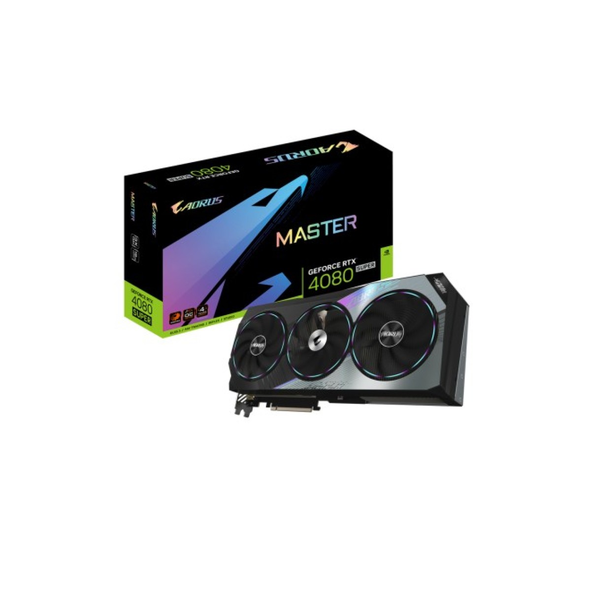 Видеокарта GIGABYTE GeForce RTX4080 SUPER 16Gb AORUS MASTER (GV-N408SAORUS M-16GD) 98_98.jpg - фото 2