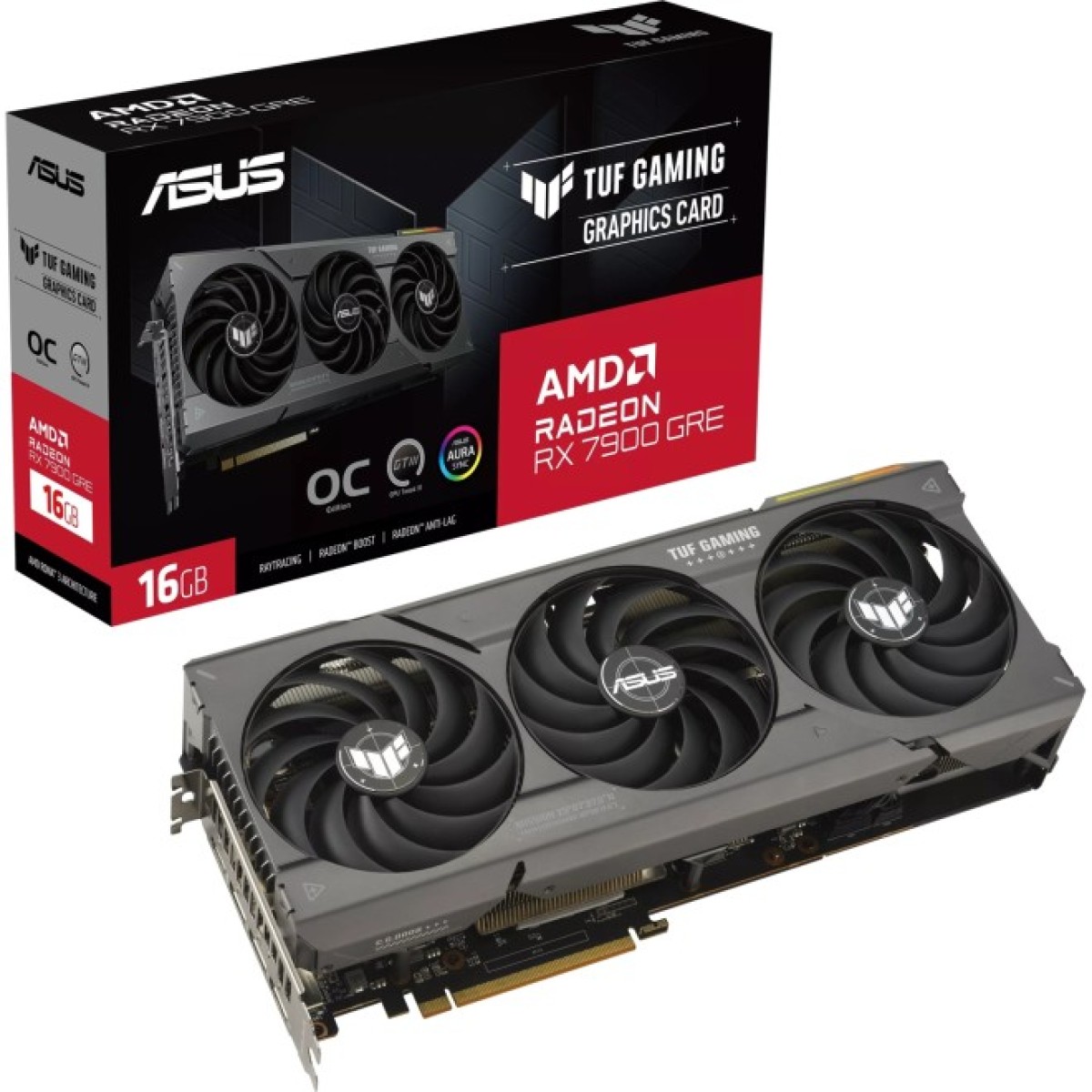 Видеокарта ASUS Radeon RX 7900 16Gb GRE TUF OC GAMING (TUF-RX7900GRE-O16G-GAMING) 98_98.jpg - фото 4