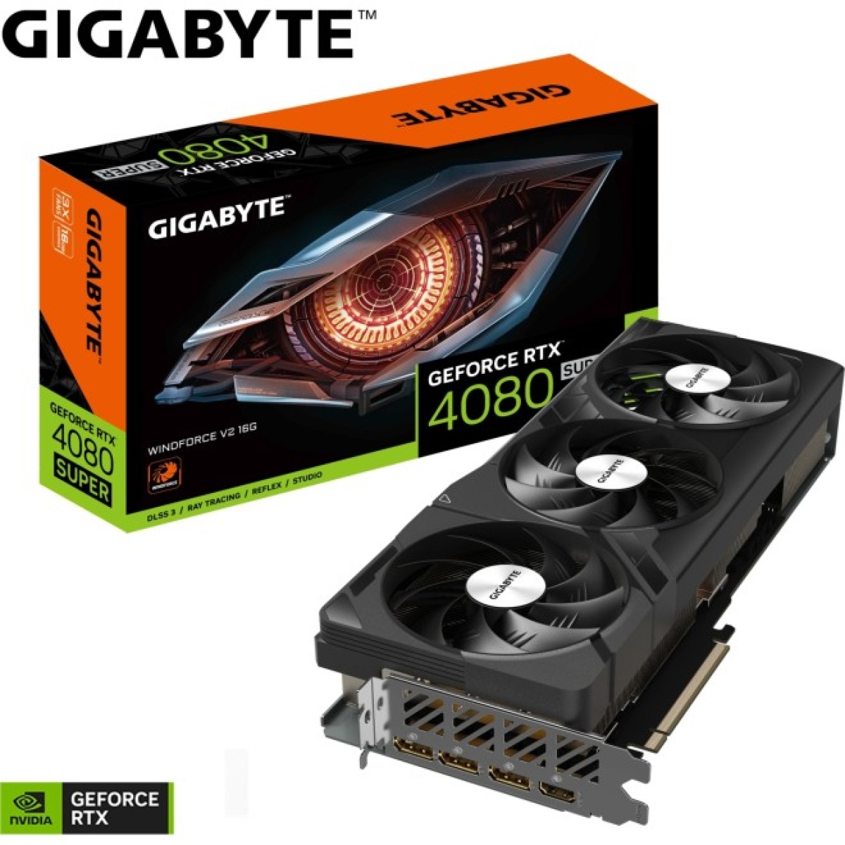 Відеокарта GIGABYTE GeForce RTX4080 SUPER 16Gb WINDFORCE V2 (GV-N408SWF3V2-16GD) 98_98.jpg - фото 8