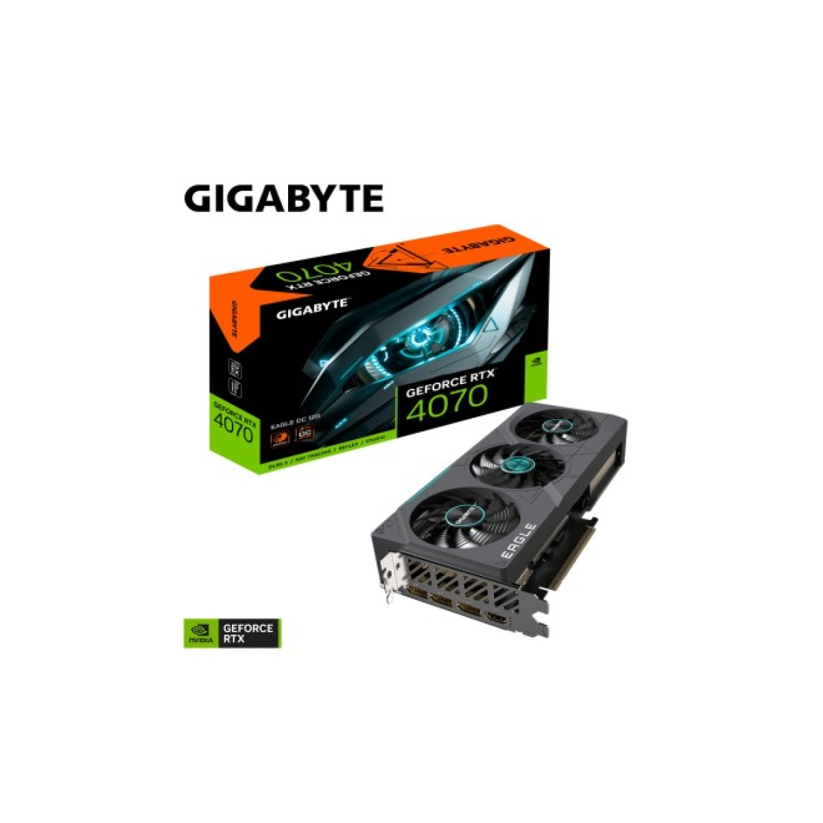 Відеокарта GIGABYTE GeForce RTX4070 12Gb EAGLE OC (GV-N4070EAGLE OC-12GD) 98_98.jpg - фото 3