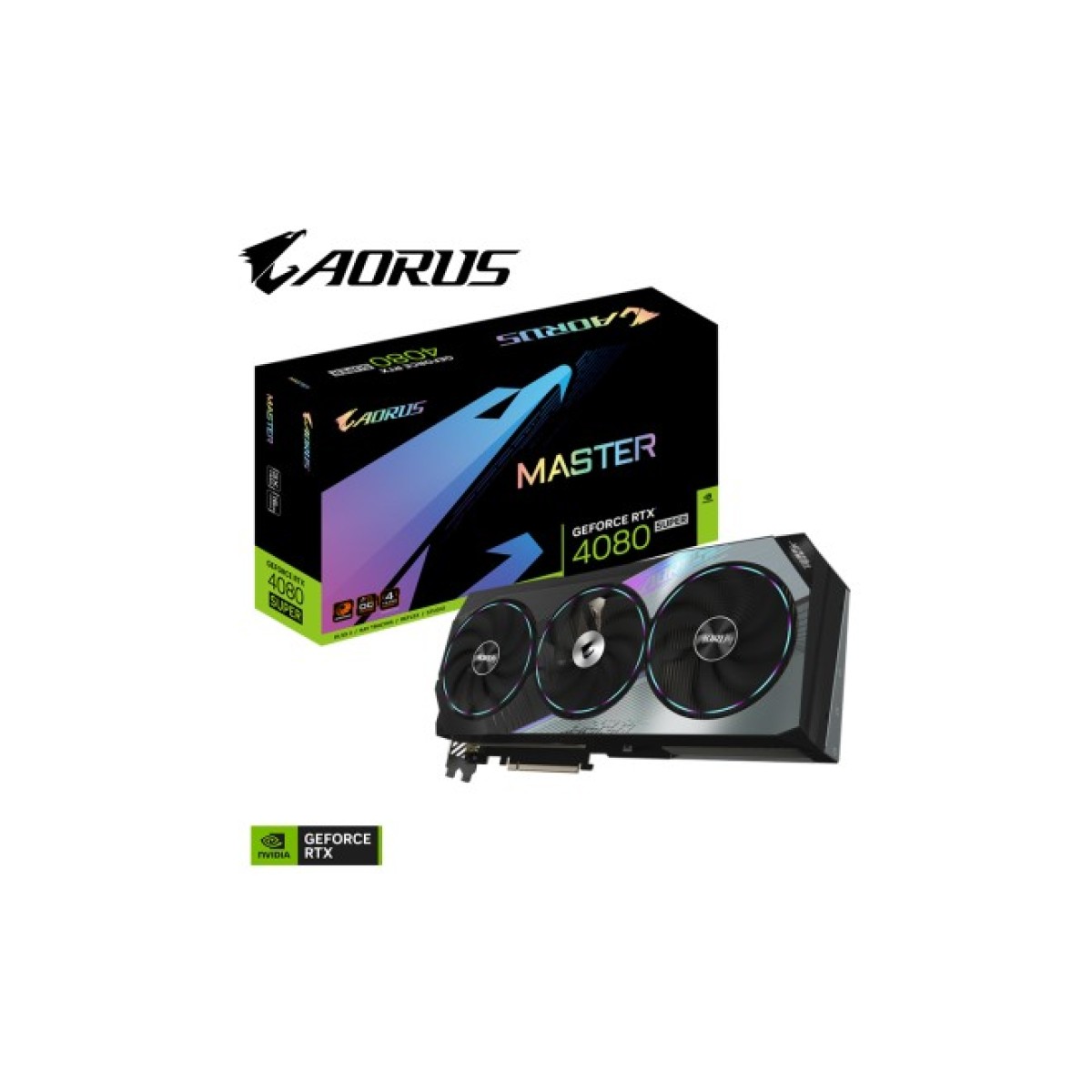 Видеокарта GIGABYTE GeForce RTX4080 SUPER 16Gb AORUS MASTER (GV-N408SAORUS M-16GD) 98_98.jpg - фото 5