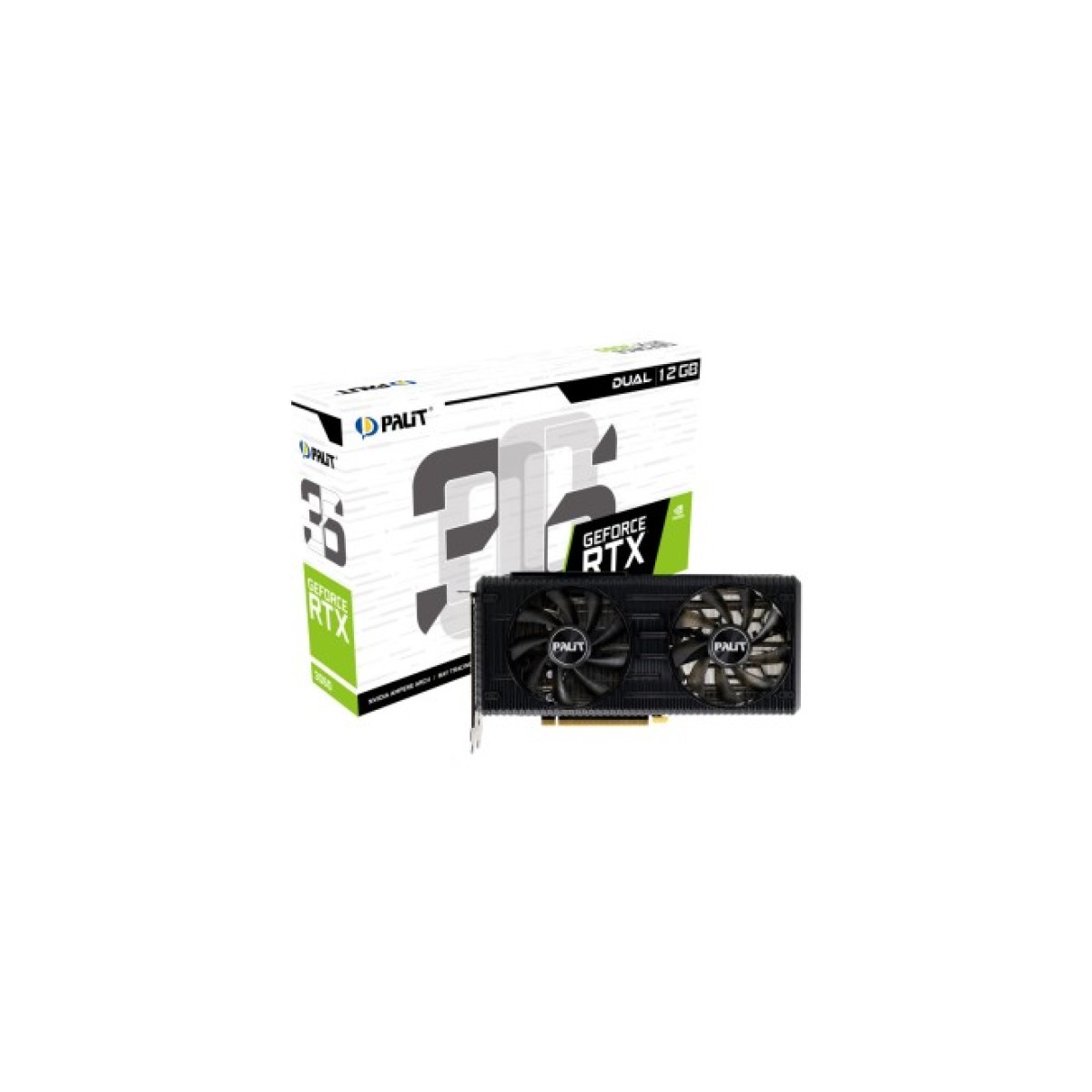 Видеокарта Palit GeForce RTX3060 12Gb Dual (NE63060019K9-190AD) 98_98.jpg - фото 7