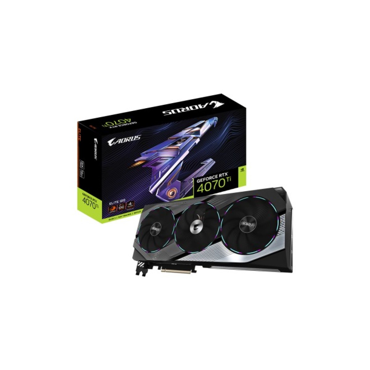 Відеокарта GIGABYTE GeForce RTX4070Ti 12Gb AORUS ELITE (GV-N407TAORUS E-12GD) 98_98.jpg - фото 7