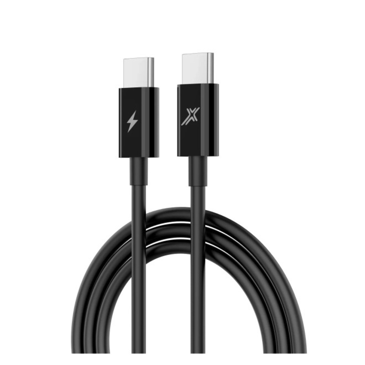 Дата кабель USB-C to USB-C 1.0m 60W CC-07B Black Grand-X (CC-07B) 98_98.jpg - фото 3