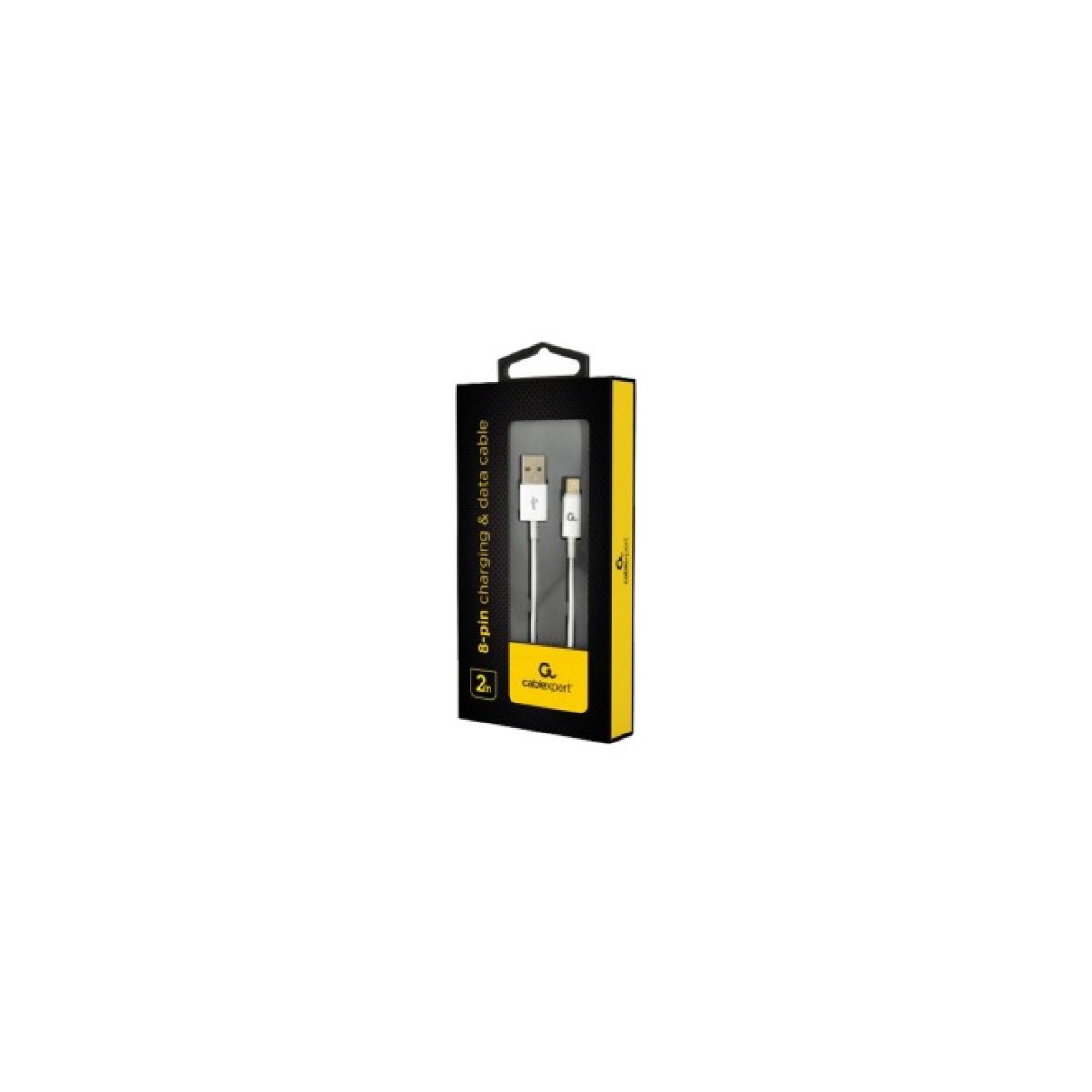 Дата кабель USB 2.0 AM to Lightning 2.0m Cablexpert (CC-USB2P-AMLM-2M-W) 98_98.jpg - фото 2