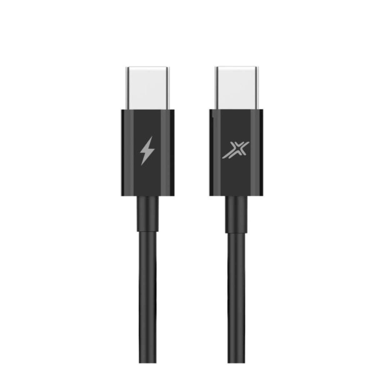 Дата кабель USB-C to USB-C 1.0m 60W CC-07B Black Grand-X (CC-07B) 256_256.jpg