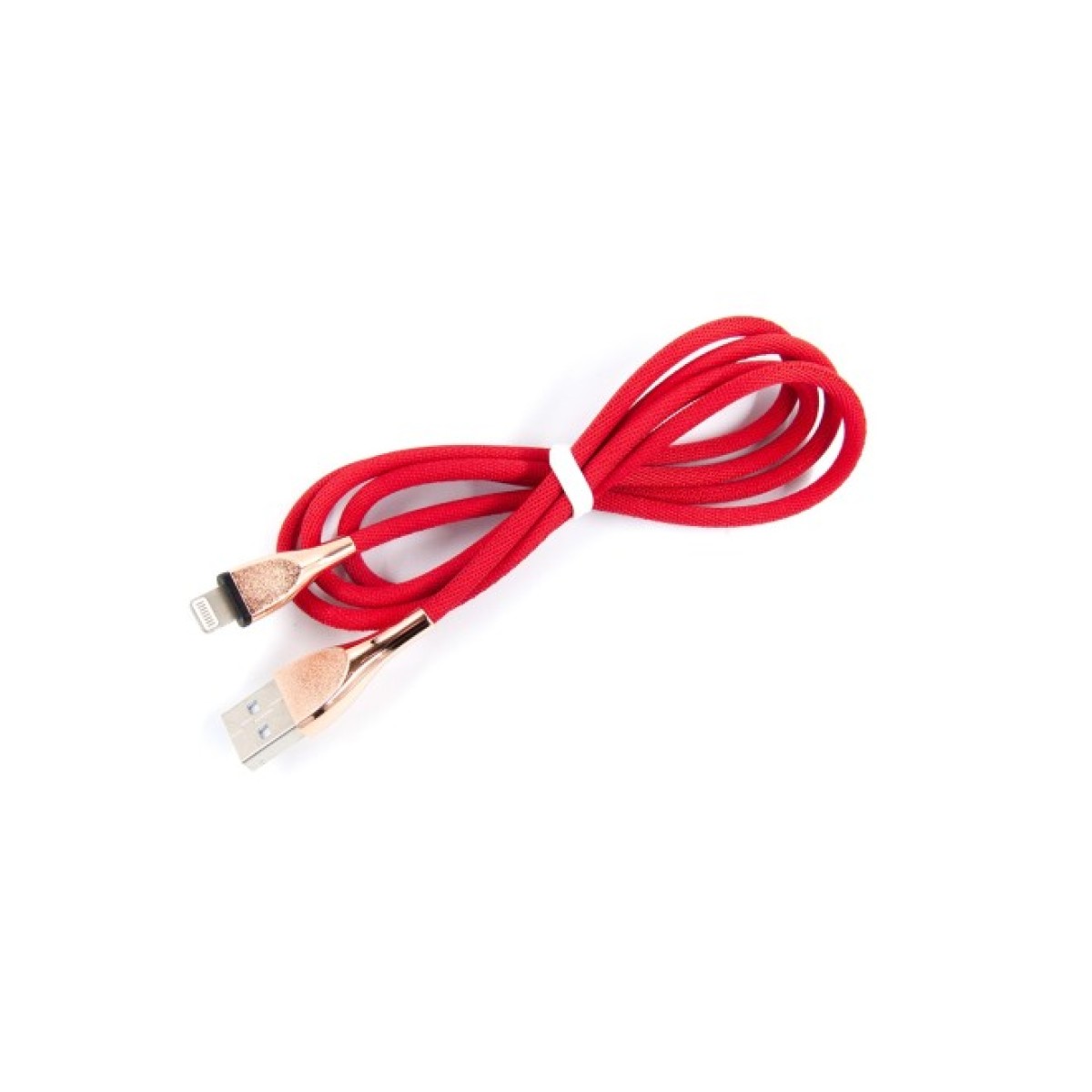 Дата кабель USB 2.0 AM to Lightning 1.0m red Dengos (NTK-L-SET-RED) 256_256.jpg