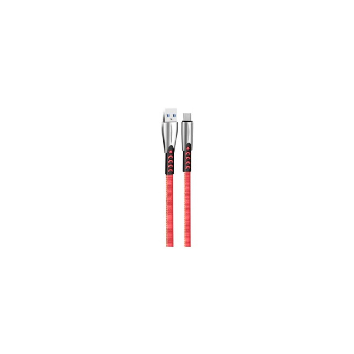 Дата кабель USB 2.0 AM to Type-C 1.0m zinc alloy red ColorWay (CW-CBUC012-RD) 98_98.jpg - фото 3