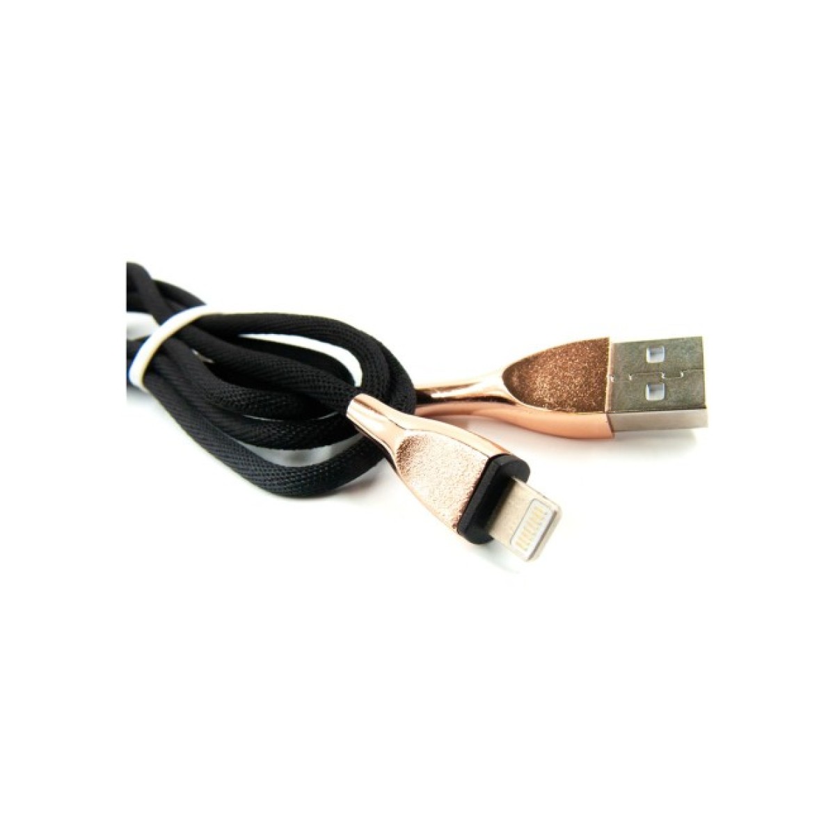 Дата кабель USB 2.0 AM to Lightning 1.0m black Dengos (NTK-L-SET-BLACK) 256_256.jpg