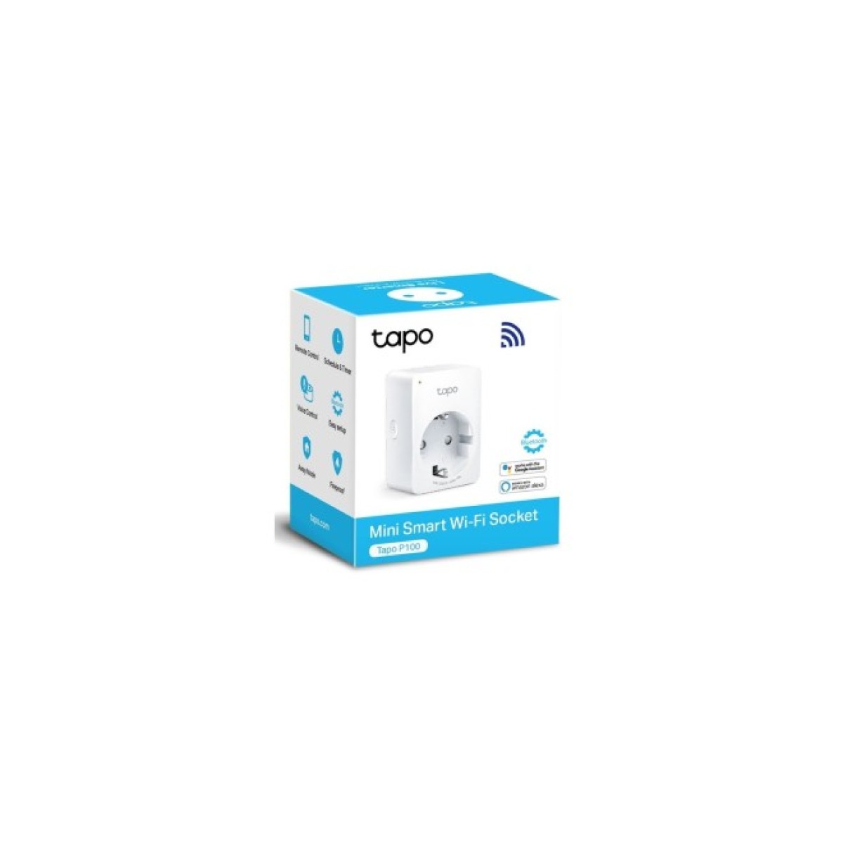 Розумна розетка TP-Link Tapo P100 (1-pack) (Tapo P100(1-pack)) 98_98.jpg - фото 3