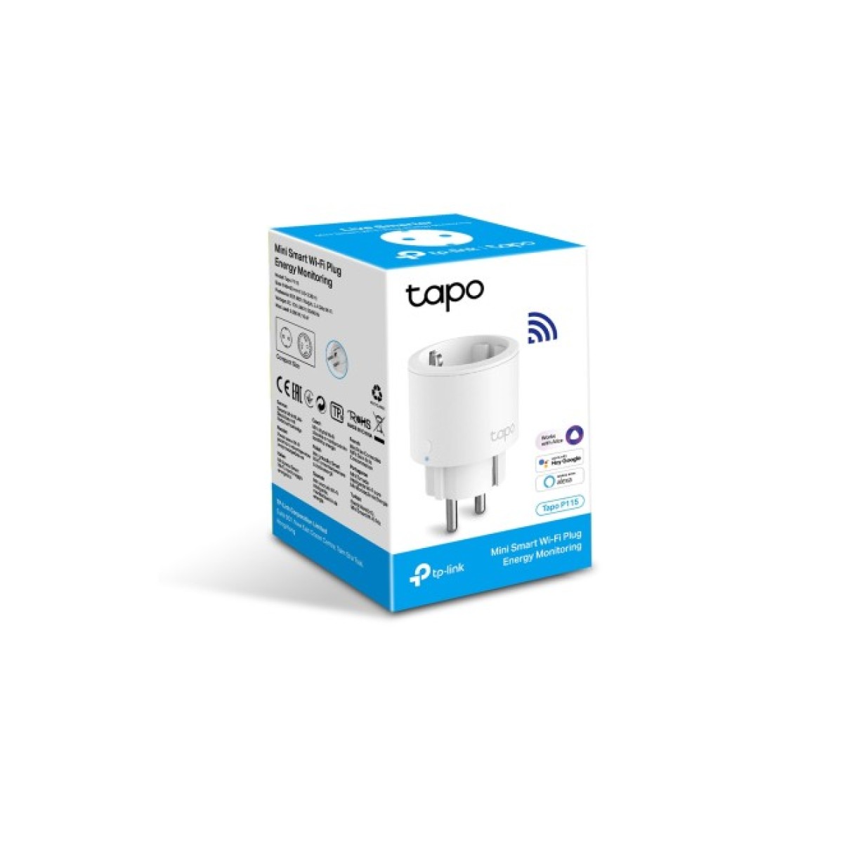 Умная розетка TP-Link Tapo P115 (1-pack) (Tapo P115(1-pack)) 98_98.jpg - фото 3