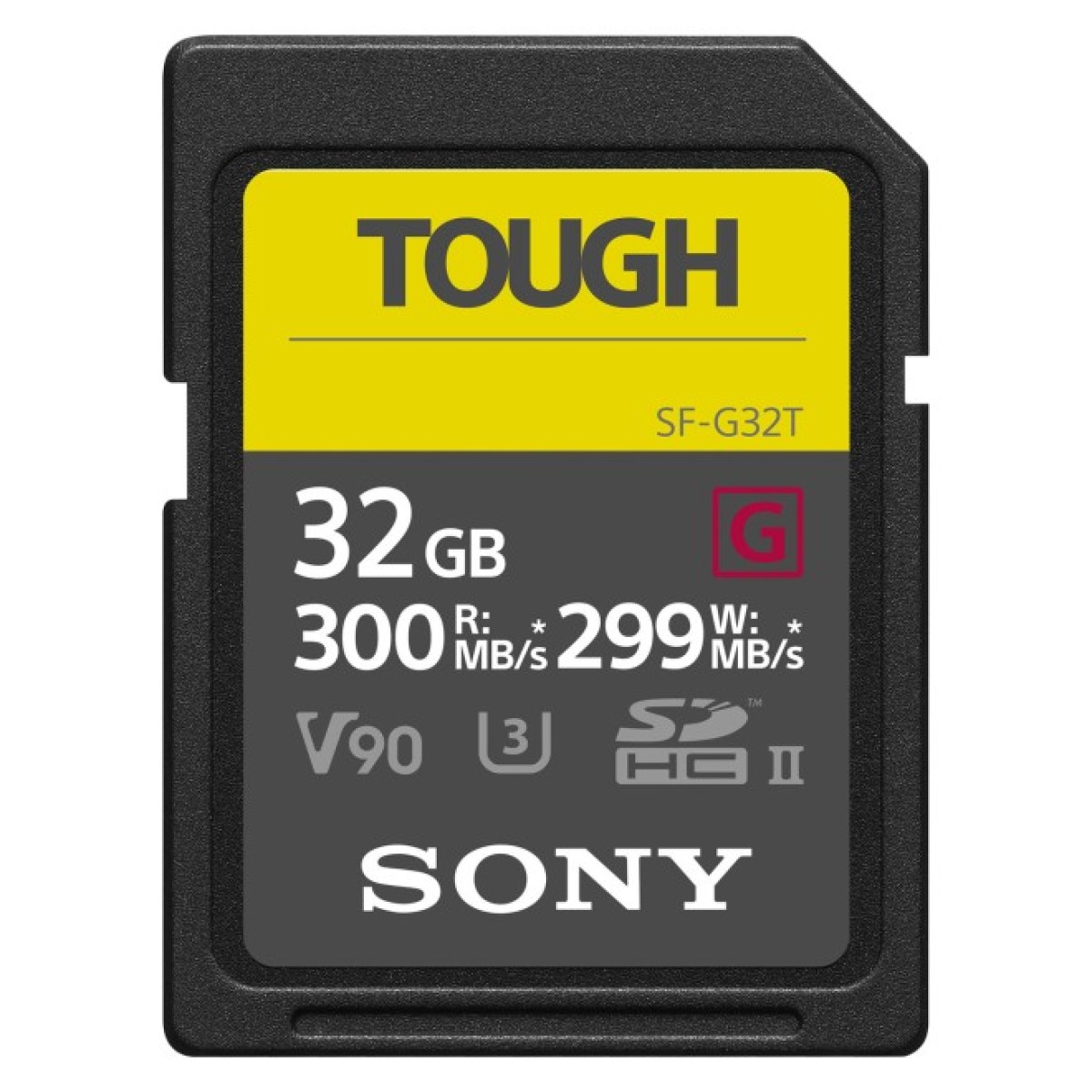 Карта пам'яті Sony 32GB SDHC class 10 UHS-II U3 V90 Tough (SF32TG) 98_98.jpg - фото 1