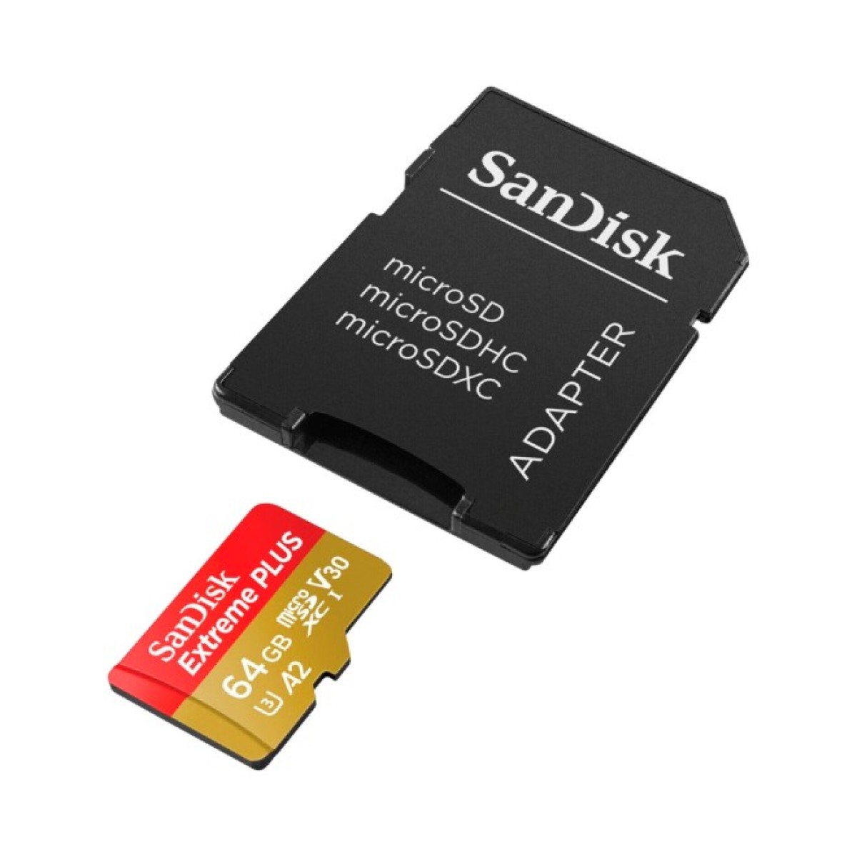 Карта пам'яті SanDisk 64GB microSD class 10 V30 Extreme PLUS (SDSQXBU-064G-GN6MA) 98_98.jpg - фото 3