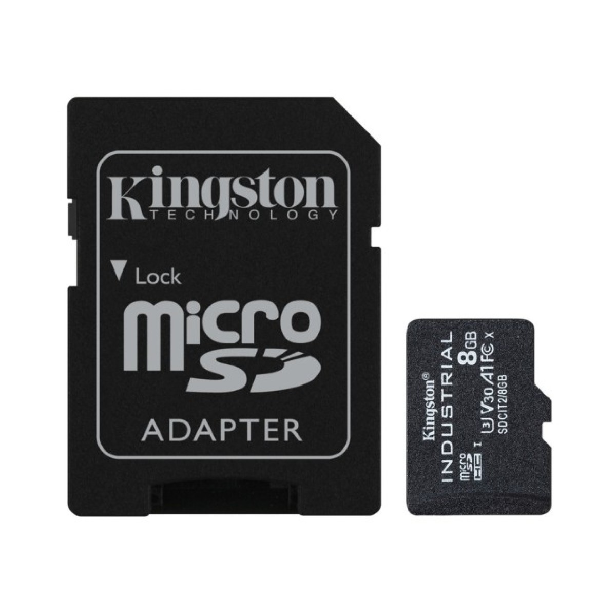 Карта пам'яті Kingston 8GB microSDHC class 10 UHS-I V30 A1 (SDCIT2/8GB) 256_256.jpg