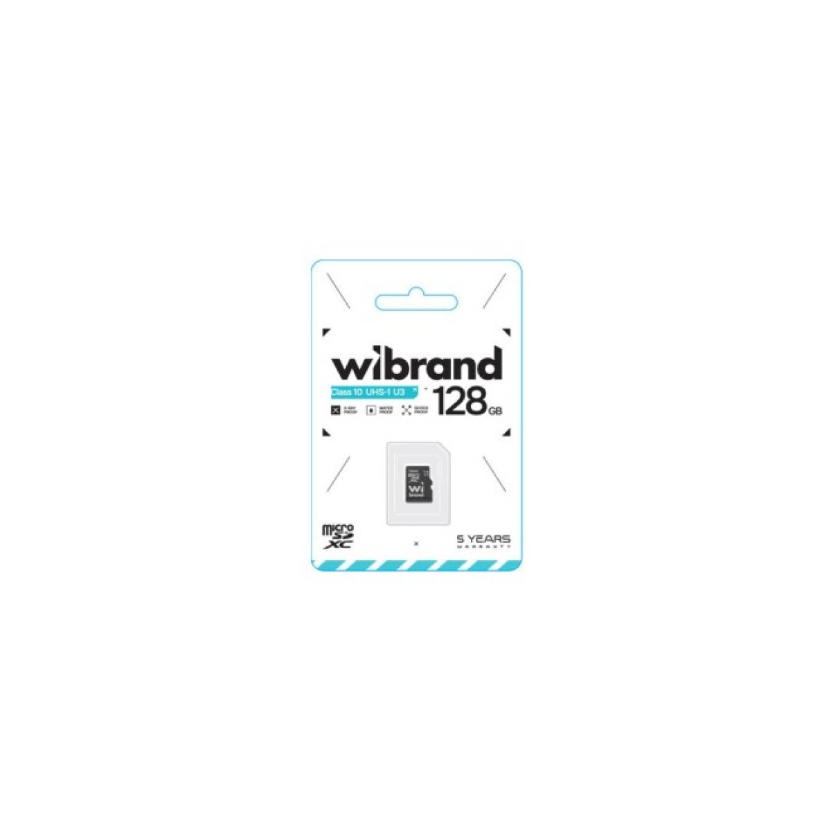 Карта пам'яті Wibrand 128GB mictoSD class 10 UHS-I U3 (WICDHU3/128GB) 98_98.jpg - фото 2