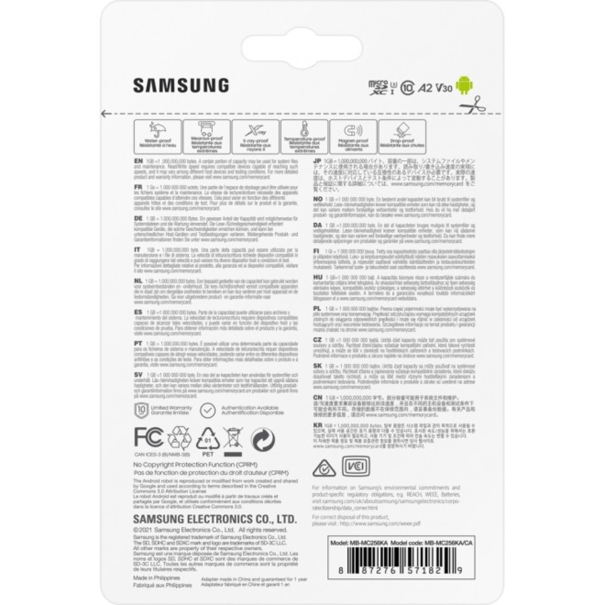 Карта пам'яті Samsung 64GB microSDXC class 10 EVO PLUS UHS-I (MB-MC64KA/RU) 98_98.jpg - фото 3