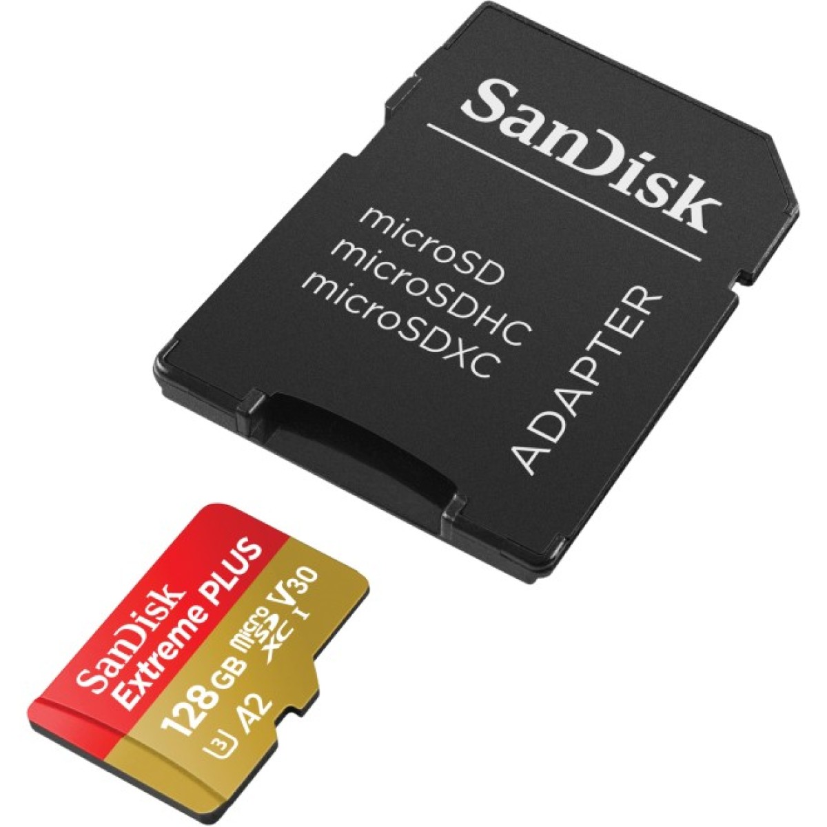 Карта пам'яті SanDisk 128GB microSD class 10 V30 Extreme PLUS (SDSQXBD-128G-GN6MA) 98_98.jpg - фото 3