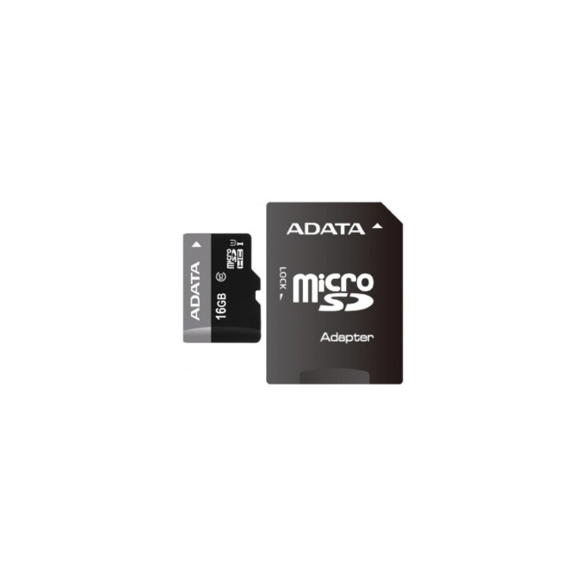 Карта пам'яті ADATA 16GB microSD class 10 UHS-I (AUSDH16GUICL10-RA1) 256_256.jpg