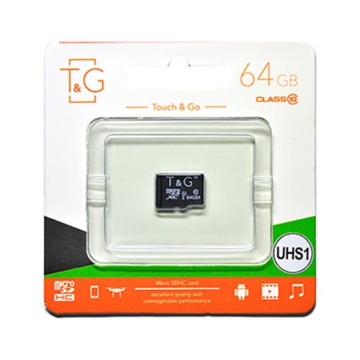 Карта памяти T&G 64GB microSDXC class 10 UHS-I (TG-64GBSDCL10-00) 256_256.jpg