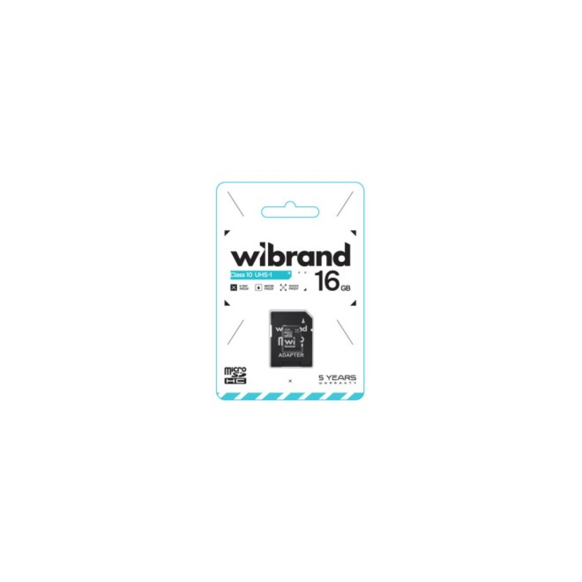 Карта пам'яті Wibrand 16GB microSD class 10 UHS-I (WICDHU1/16GB-A) 98_98.jpg - фото 2