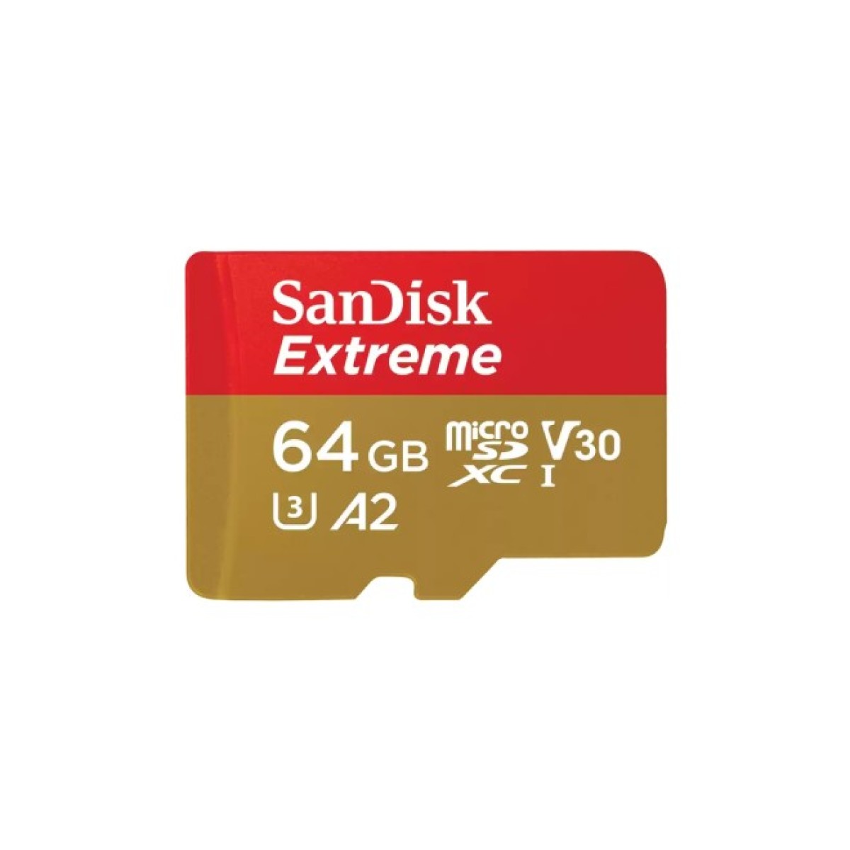 Карта пам'яті SanDisk 64GB microSD class 10 UHS-I U3 V30 Extreme (SDSQXAH-064G-GN6MN) 98_98.jpg - фото 1