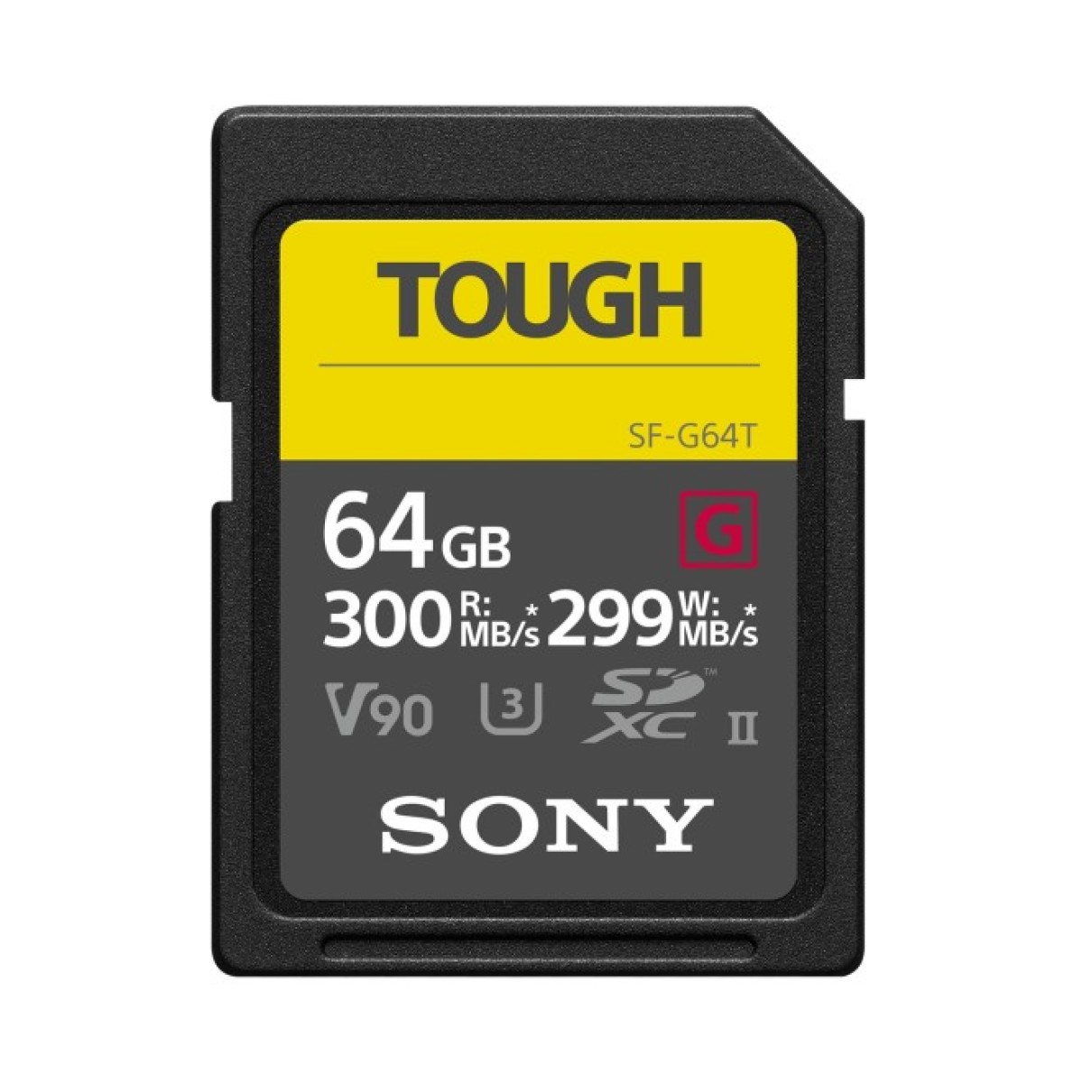 Карта пам'яті Sony 64GB SDXC class 10 UHS-II U3 V90 Tough (SF64TG) 256_256.jpg