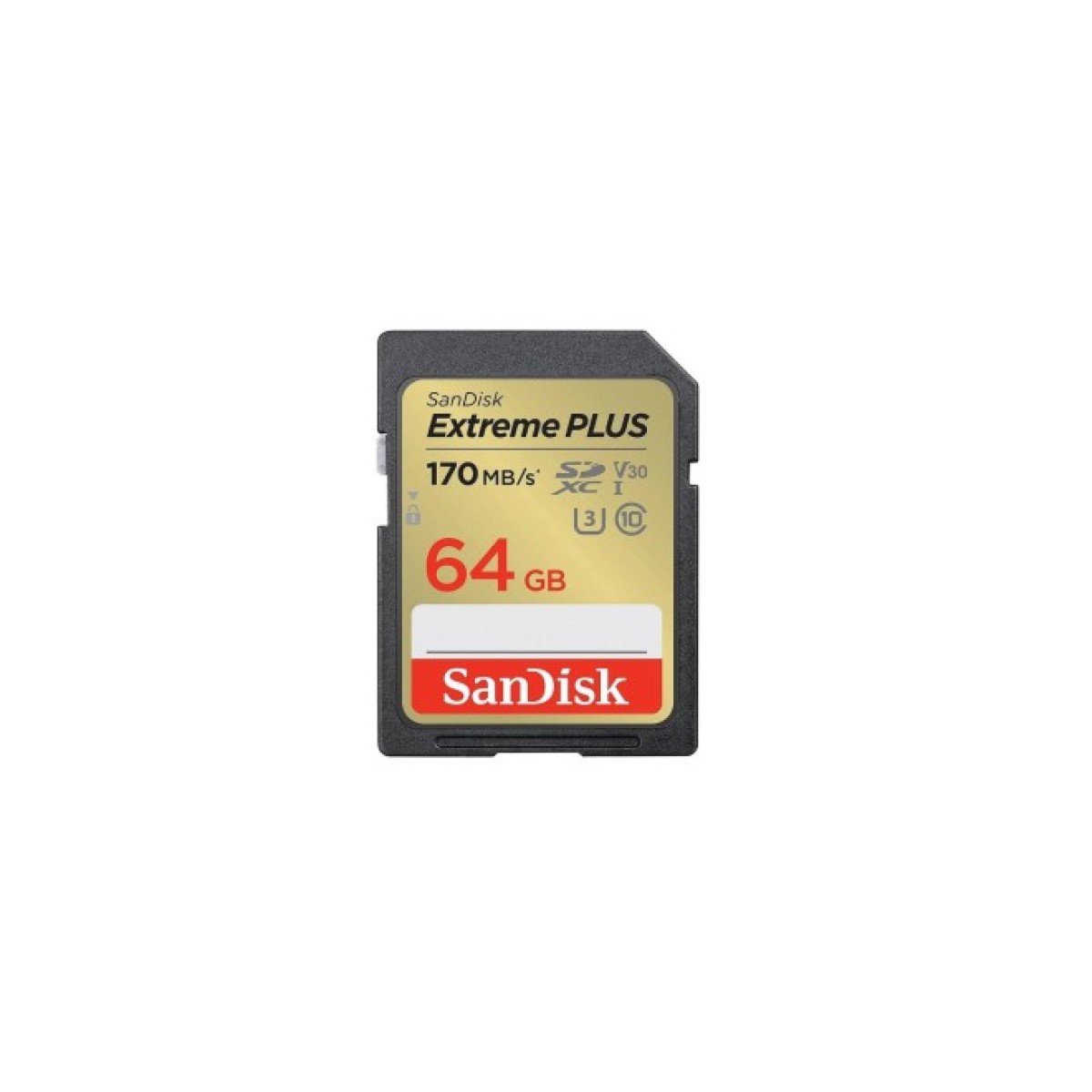 Карта пам'яті SanDisk 64GB SD class 10 UHS-I Extreme PLUS (SDSDXW2-064G-GNCIN) 256_256.jpg