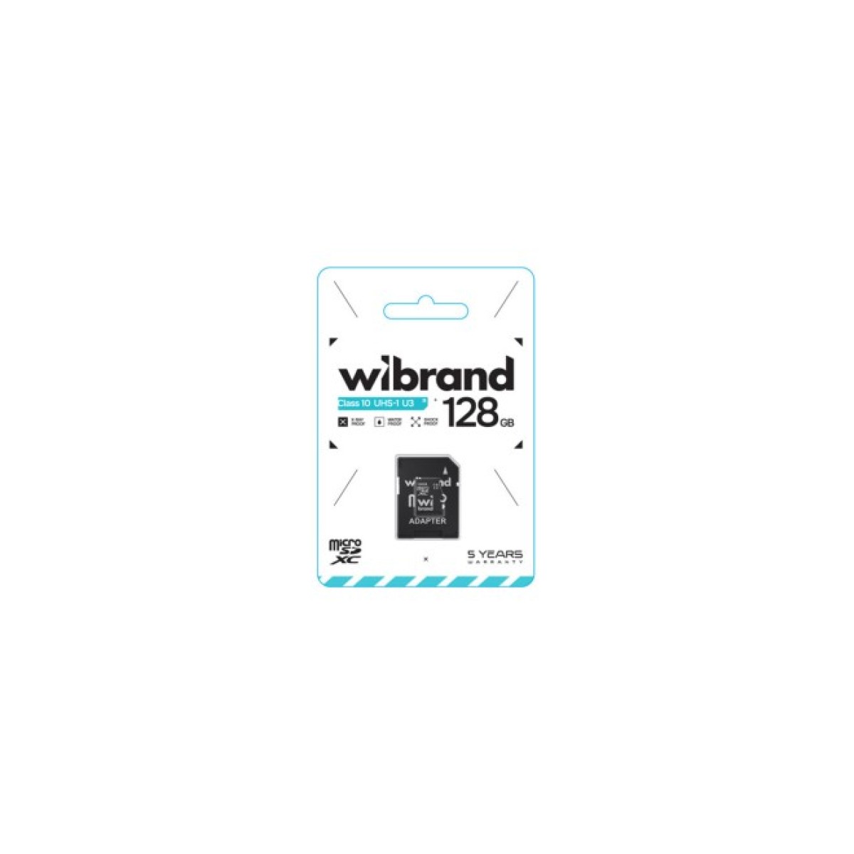 Карта пам'яті Wibrand 128GB mictoSD class 10 UHS-I U3 (WICDHU3/128GB-A) 98_98.jpg - фото 2