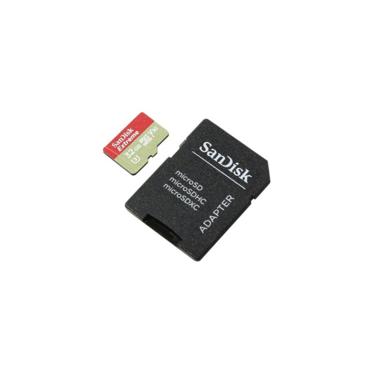 Карта памяти SanDisk 32GB microSD class 10 V30 A1 UHS-I U3 Extreme Action (SDSQXAF-032G-GN6AA) 98_98.jpg - фото 3