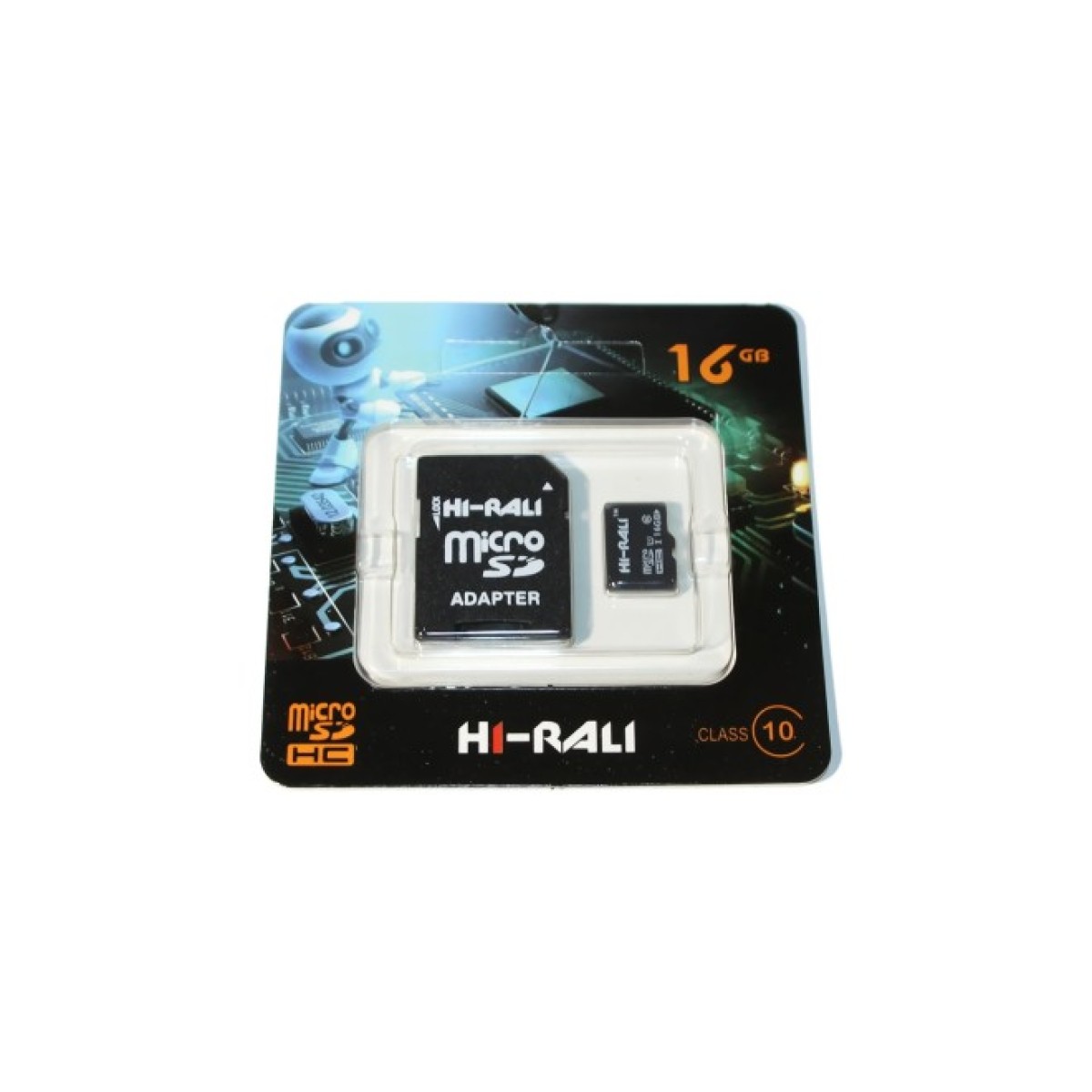 Карта пам'яті Hi-Rali 16GB microSDHC class 10 UHS-I (HI-16GBSD10U1-01) 256_256.jpg