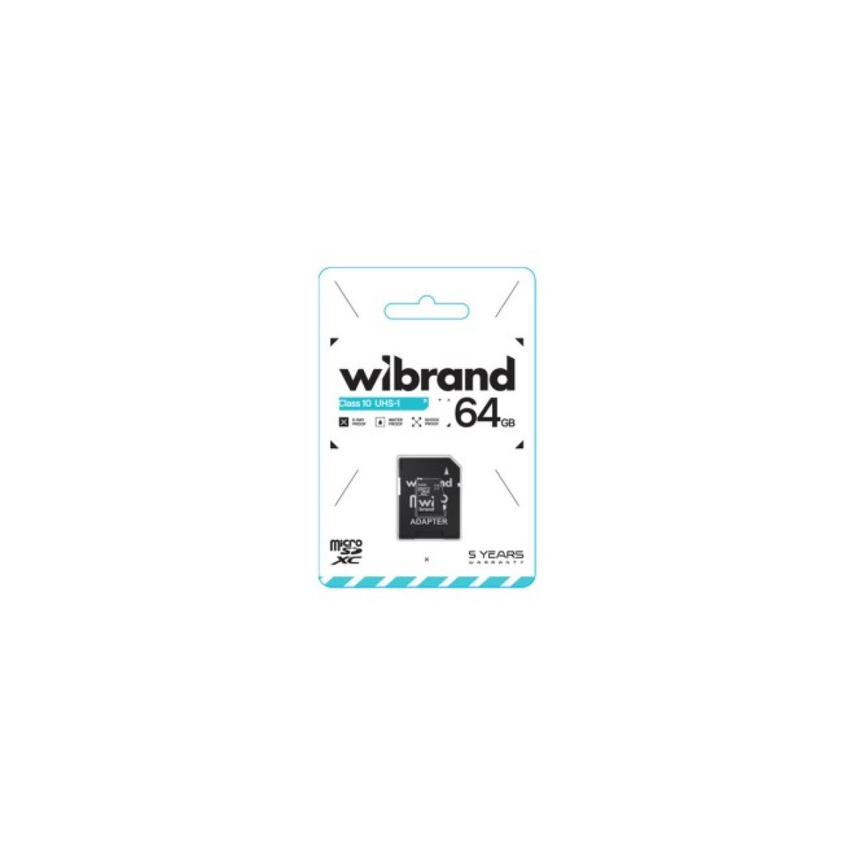 Карта пам'яті Wibrand 64GB mictoSD class 10 UHS-I (WICDXU1/64GB-A) 98_98.jpg - фото 2