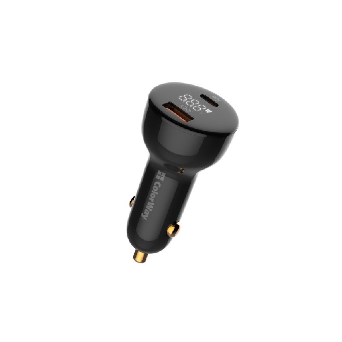 Зарядний пристрій ColorWay Power Delivery PPS USB (USB-A + USB-C) (100W) Black (CW-CHA044PD-BK) 98_98.jpg - фото 2