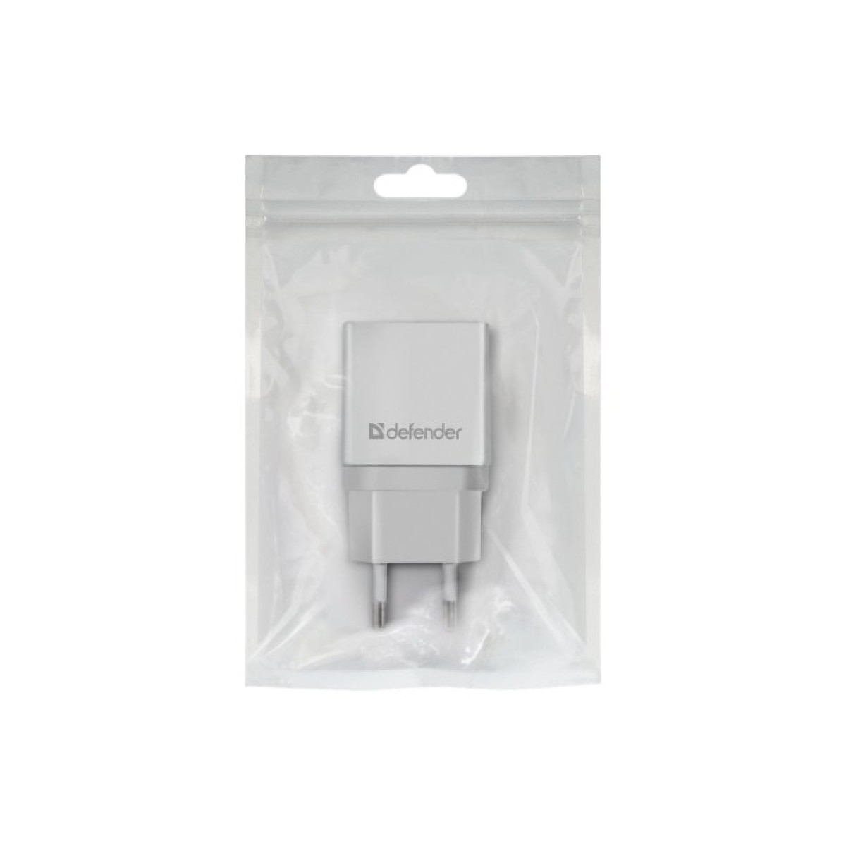 Зарядний пристрій Defender EPA-10 white, 1xUSB, 5V / 2.1A (83549) 98_98.jpg - фото 2